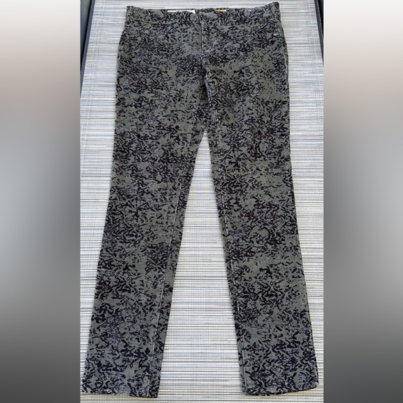🎯NWOT Pilcro And The Letterpress Corduroy Pants Green Size 26P - Picture 2 of 10